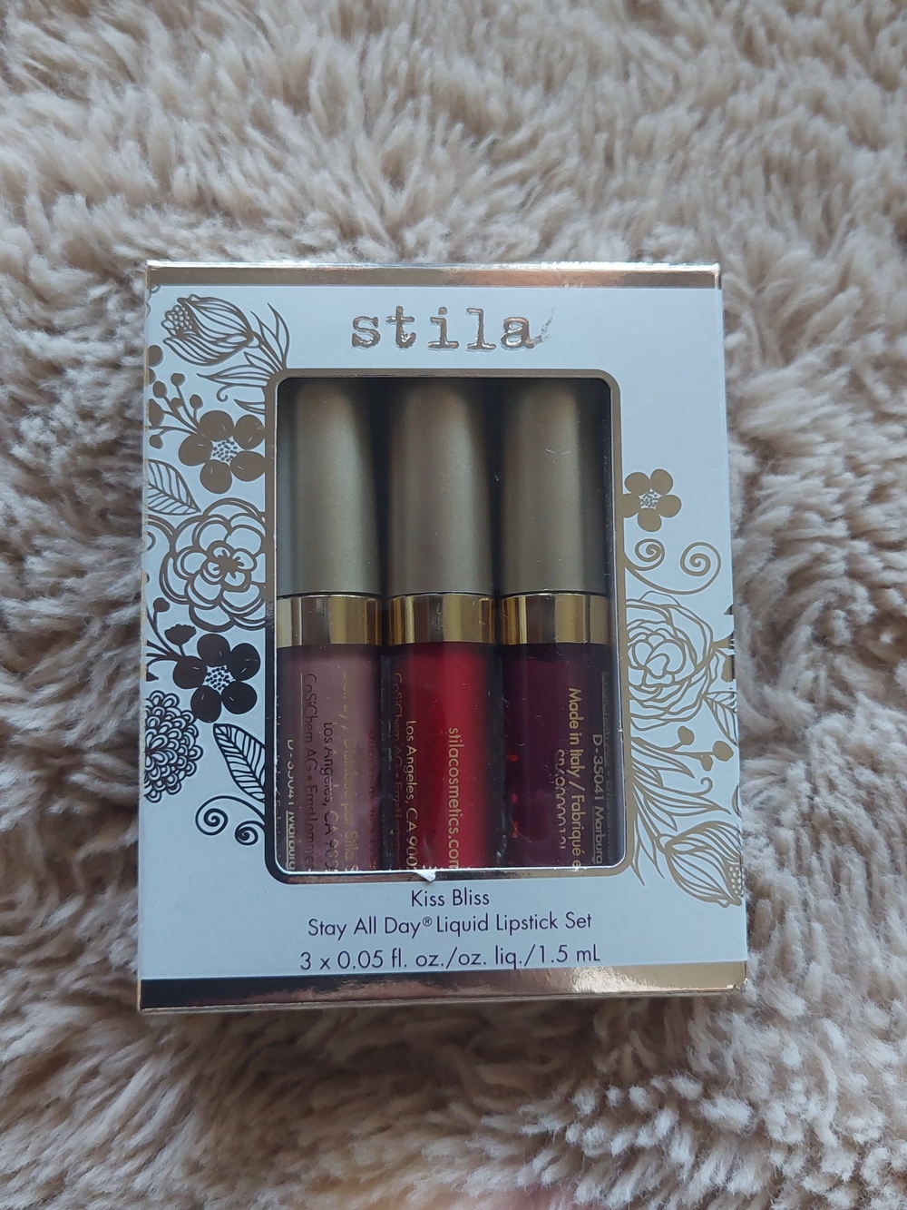 Stila Stay All Day Mini Liquid Lipstick Trio Set - Kiss Bliss